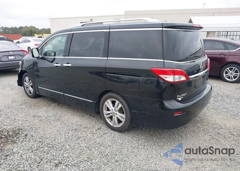 2011 Nissan Quest Le from USA, damaged, VIN JN8AE2KP6B9003659